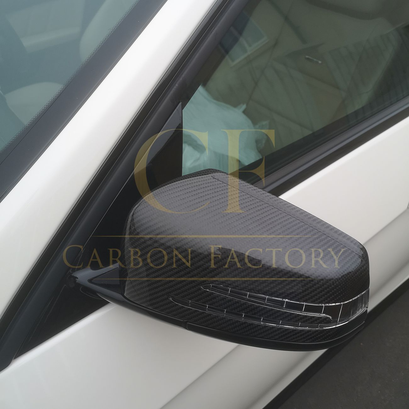 Carbon Fibre Replacement Mirror Covers for Mercedes Benz Universal - Carbon Factory