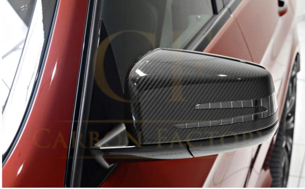 Carbon Fibre Replacement Mirror Covers for Mercedes Benz Universal - Carbon Factory