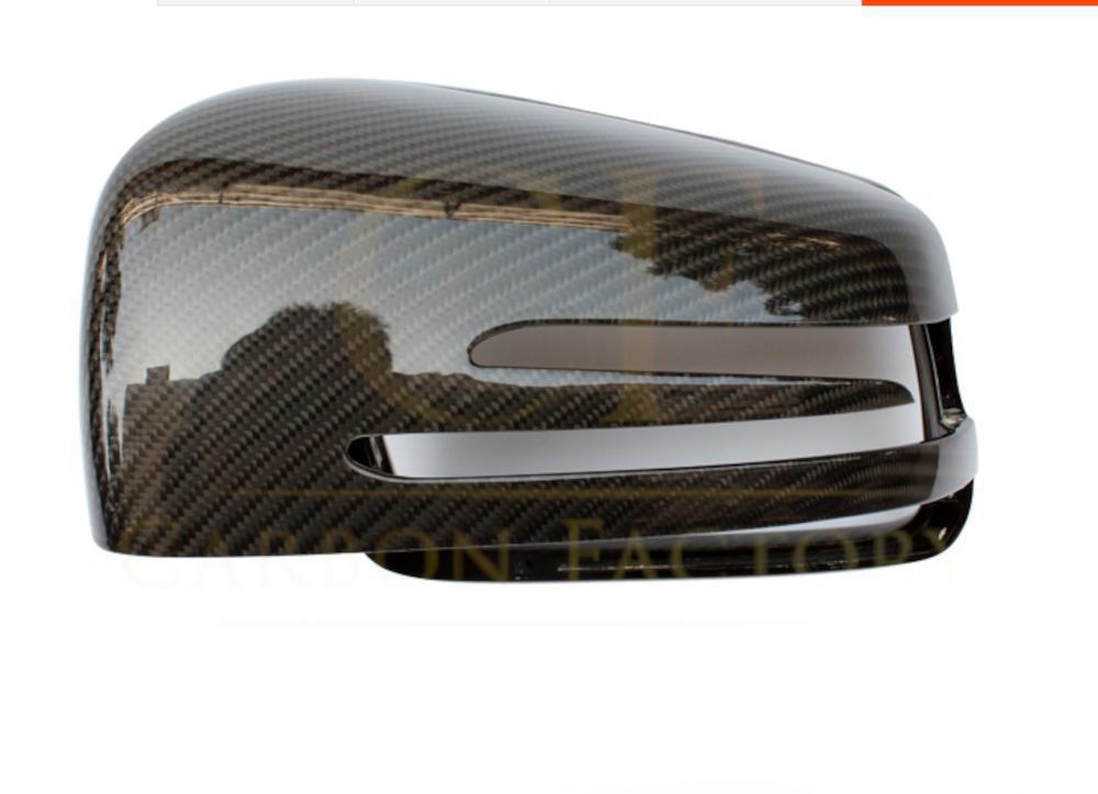 Carbon Fibre Replacement Mirror Covers for Mercedes Benz Universal - Carbon Factory