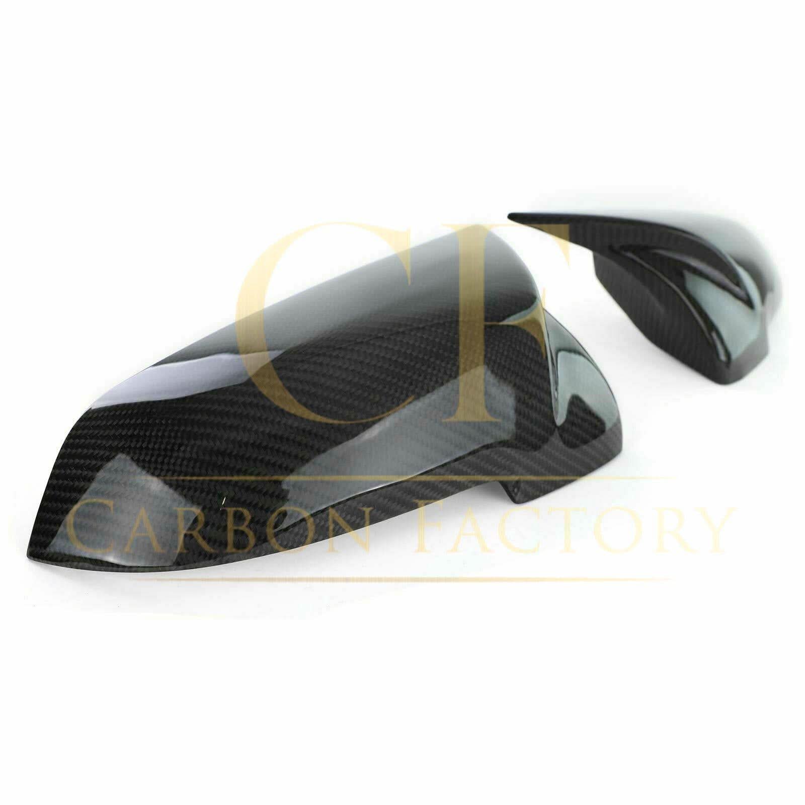 MP Style Carbon Fibre Replacement Mirror Covers for BMW F10 5 Series LCI F06 F12 F13 6 Series F01 7 Series - Carbon Factory