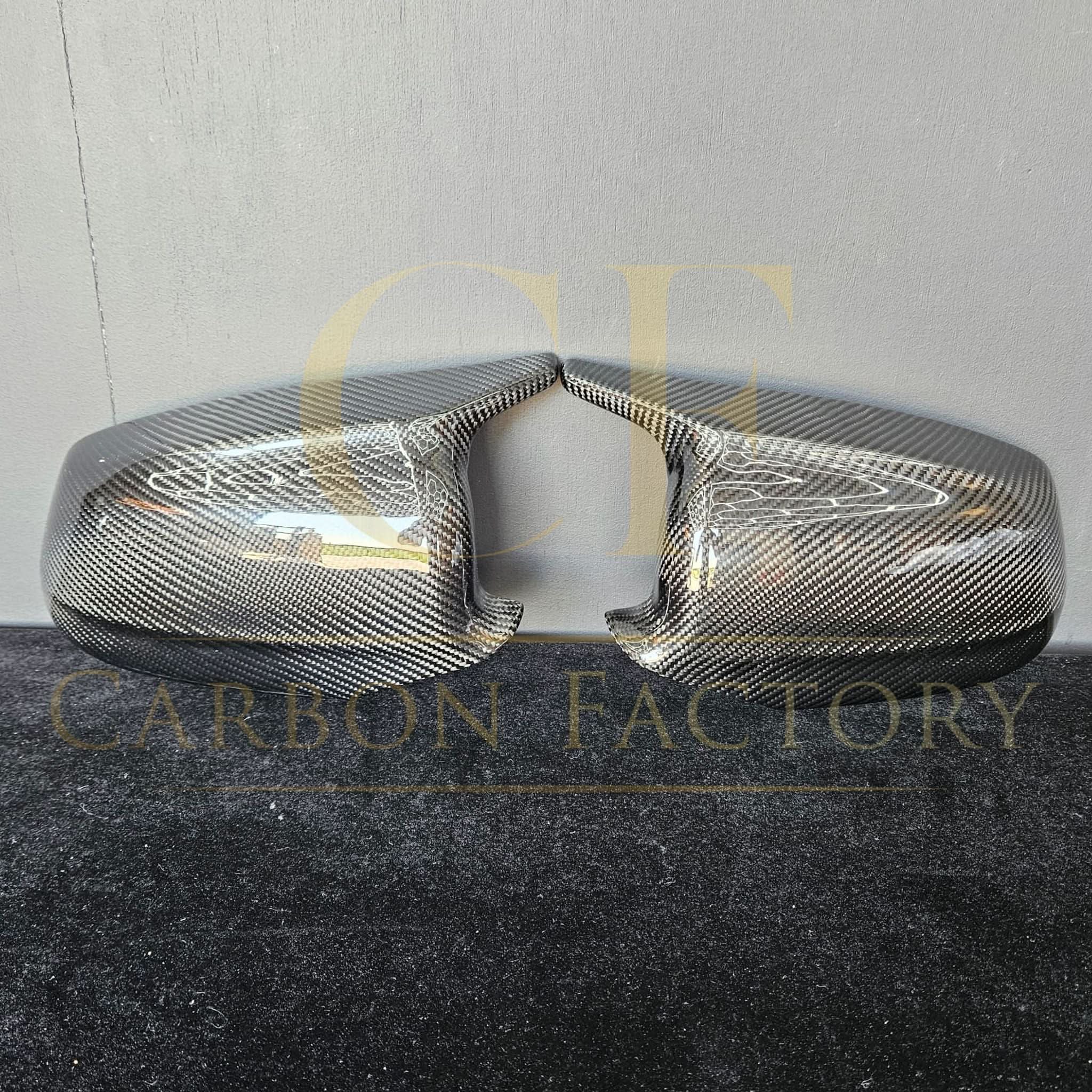MP Style Carbon Fibre Replacement Mirror Covers for BMW F10 5 Series Pre-LCI - Carbon Factory