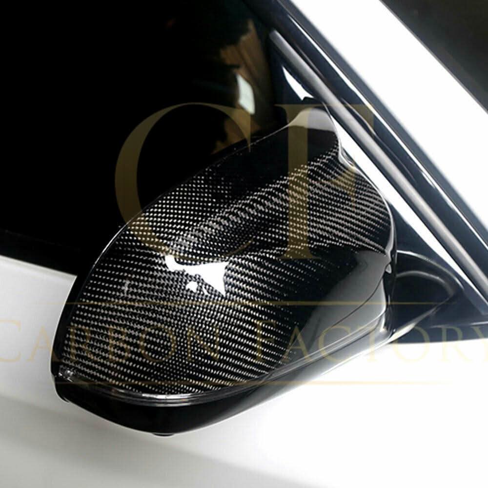 MP Style Carbon Fibre Replacement Mirror Covers for BMW F10 5 Series Pre-LCI - Carbon Factory
