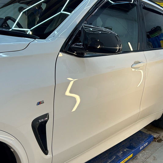 MP Style Carbon Fibre Replacement Mirror Covers for BMW F25 X3 F26 X4 F15 X5 F16 X6 14-18 - Carbon Factory