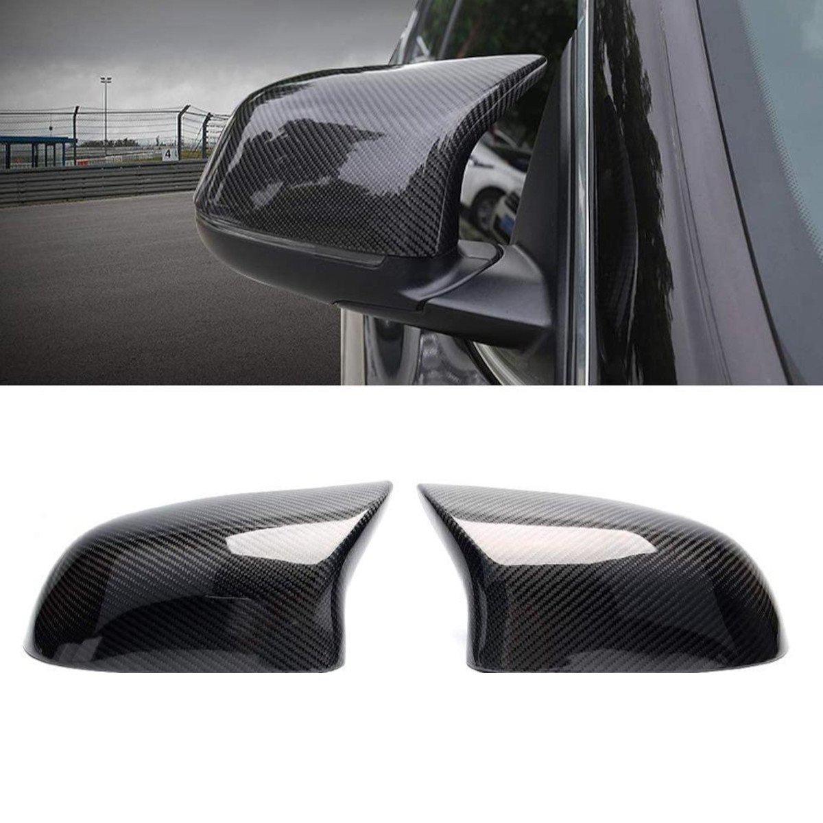MP Style Carbon Fibre Replacement Mirror Covers for BMW F25 X3 F26 X4 F15 X5 F16 X6 14-18 - Carbon Factory