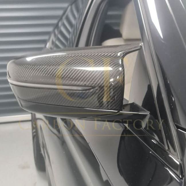 MP Style Carbon Fibre Replacement Mirror Covers for BMW G14 G15 G16 8 Series 17-Present - Carbon Factory