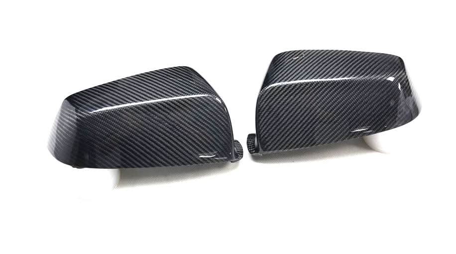 OEM Style Carbon Fibre Replacement Mirror Covers for BMW E60 5 Series LCI - Carbon Factory