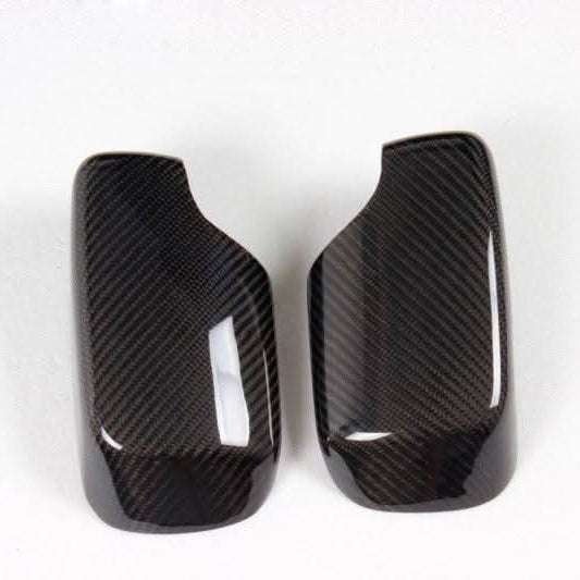 OEM Style Carbon Fibre Replacement Mirror Covers for BMW E60 5 Series Pre-LCI E63 6 Series 03-10 - Carbon Factory