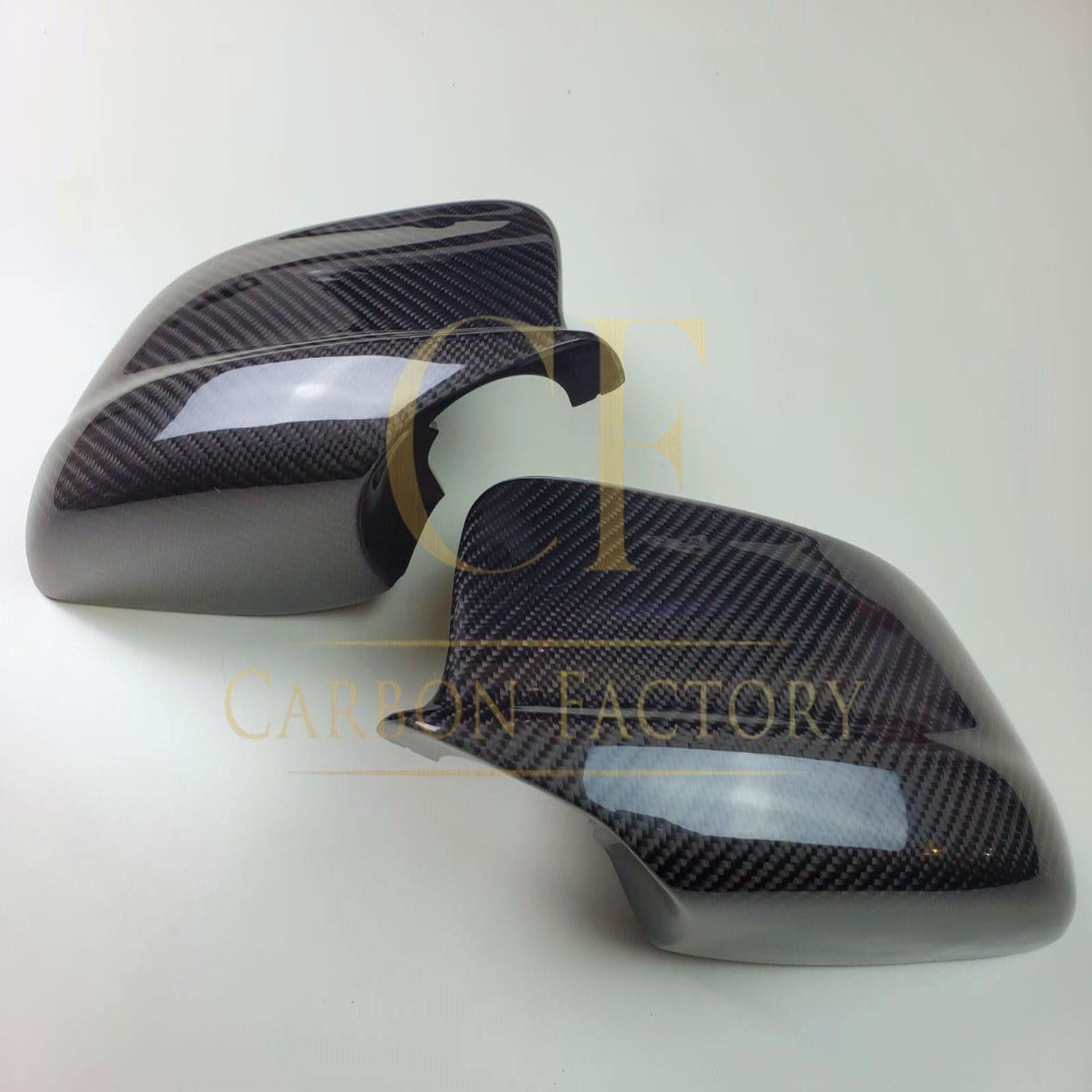 OEM Style Carbon Fibre Replacement Mirror Covers for BMW F10 5 Series Pre-LCI - Carbon Factory