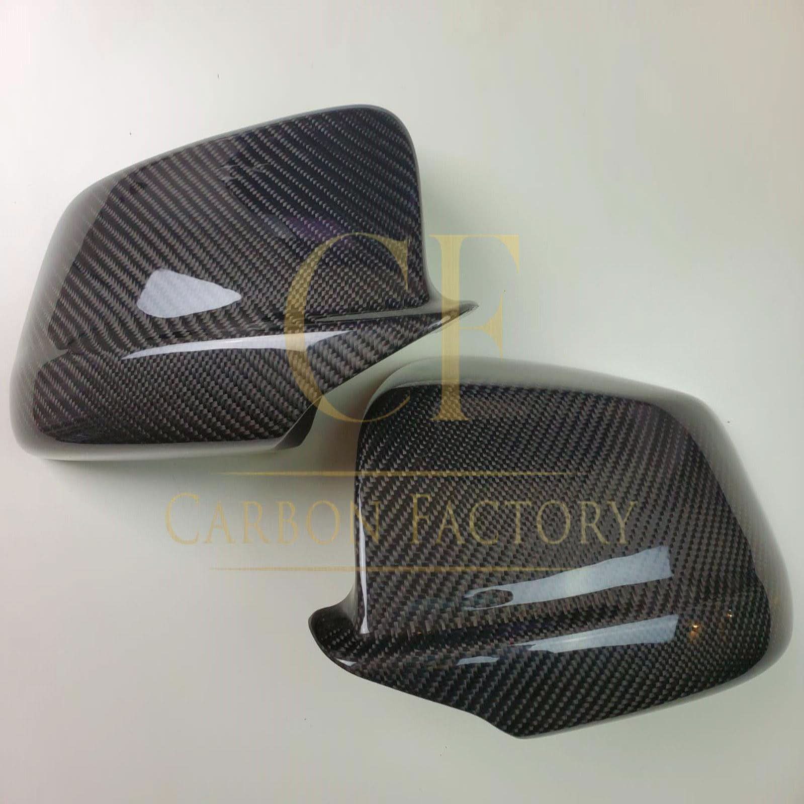 OEM Style Carbon Fibre Replacement Mirror Covers for BMW F10 5 Series Pre-LCI - Carbon Factory