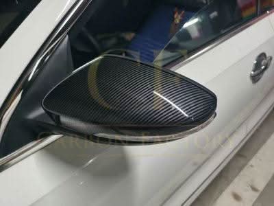 OEM Style Carbon Fibre Replacement Mirror Covers for VW Golf MK7 MK7.5 inc GTI & R 14-20 - Carbon Factory