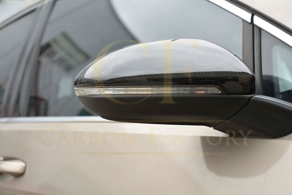 OEM Style Carbon Fibre Replacement Mirror Covers for VW Golf MK7 MK7.5 inc GTI & R 14-20 - Carbon Factory