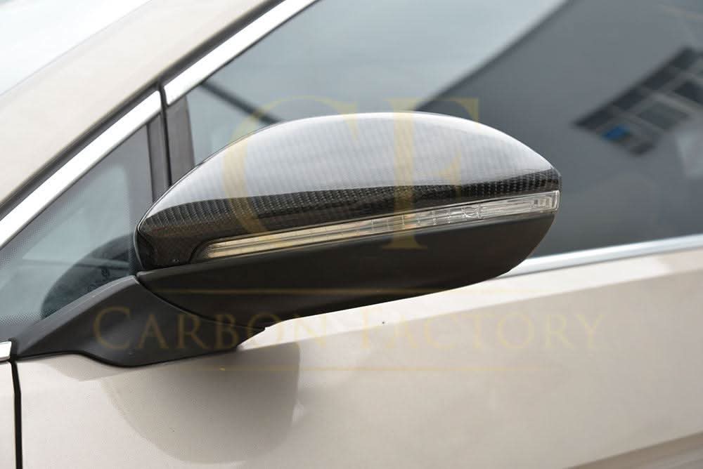 OEM Style Carbon Fibre Replacement Mirror Covers for VW Golf MK7 MK7.5 inc GTI & R 14-20 - Carbon Factory
