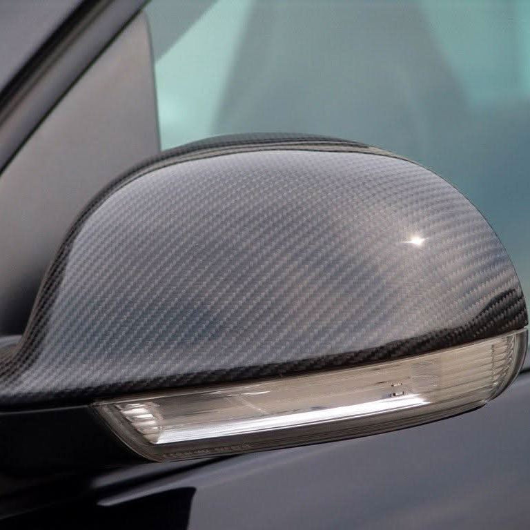 Replacement Carbon Fibre Mirror Covers for VW Golf MK5 04-09 - Carbon Factory