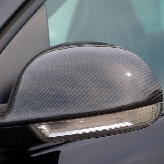 Replacement Carbon Fibre Mirror Covers for VW Golf MK5 04-09 - Carbon Factory