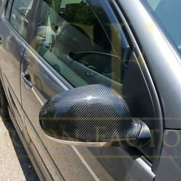 Replacement Carbon Fibre Mirror Covers for VW Golf MK5 04-09 - Carbon Factory