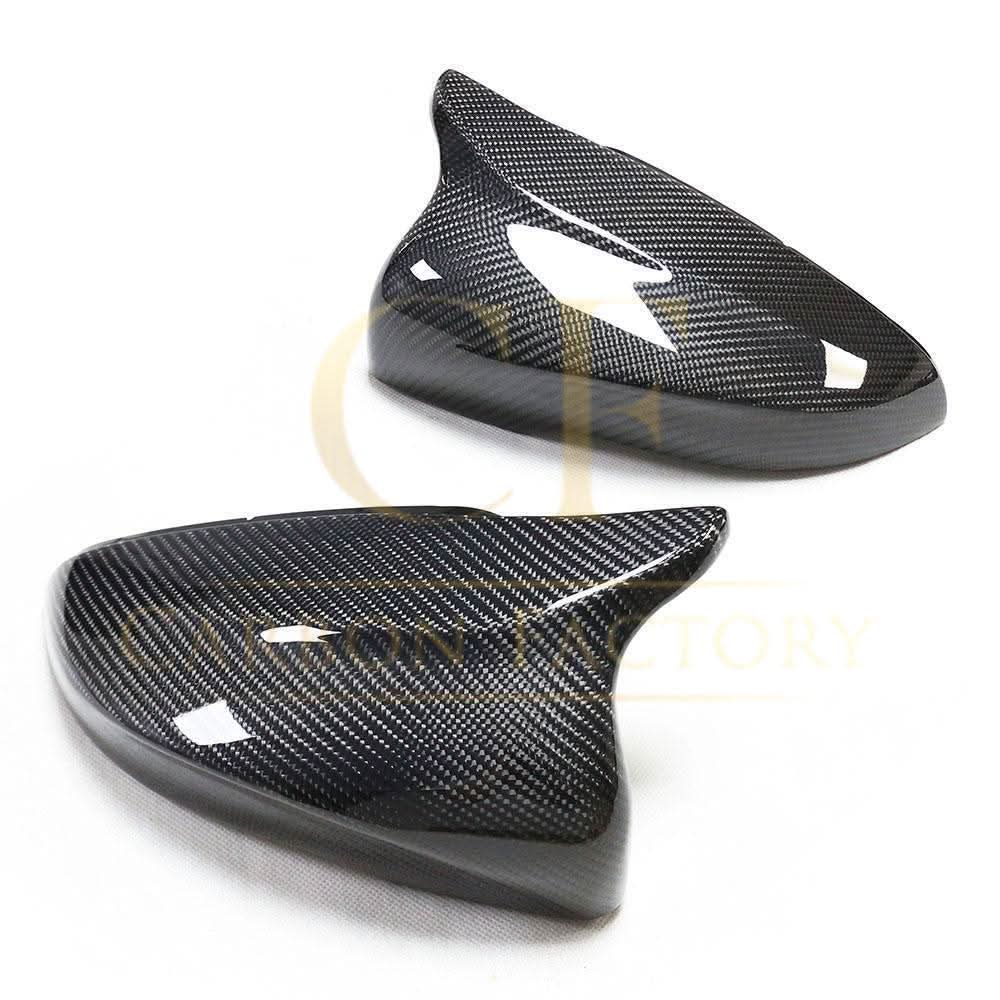 V Style Carbon Fibre Replacement Mirror Covers for VW Golf MK6 GTI R20 08-13 - Carbon Factory