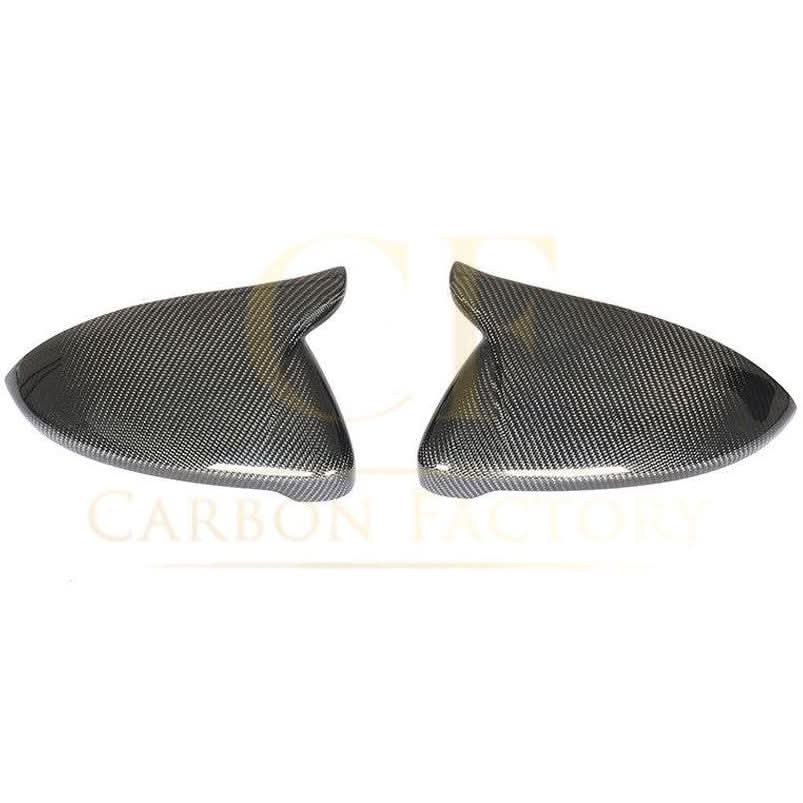 V Style Carbon Fibre Replacement Mirror Covers for VW Golf MK7 MK7.5 inc GTI & R 14-20 - Carbon Factory