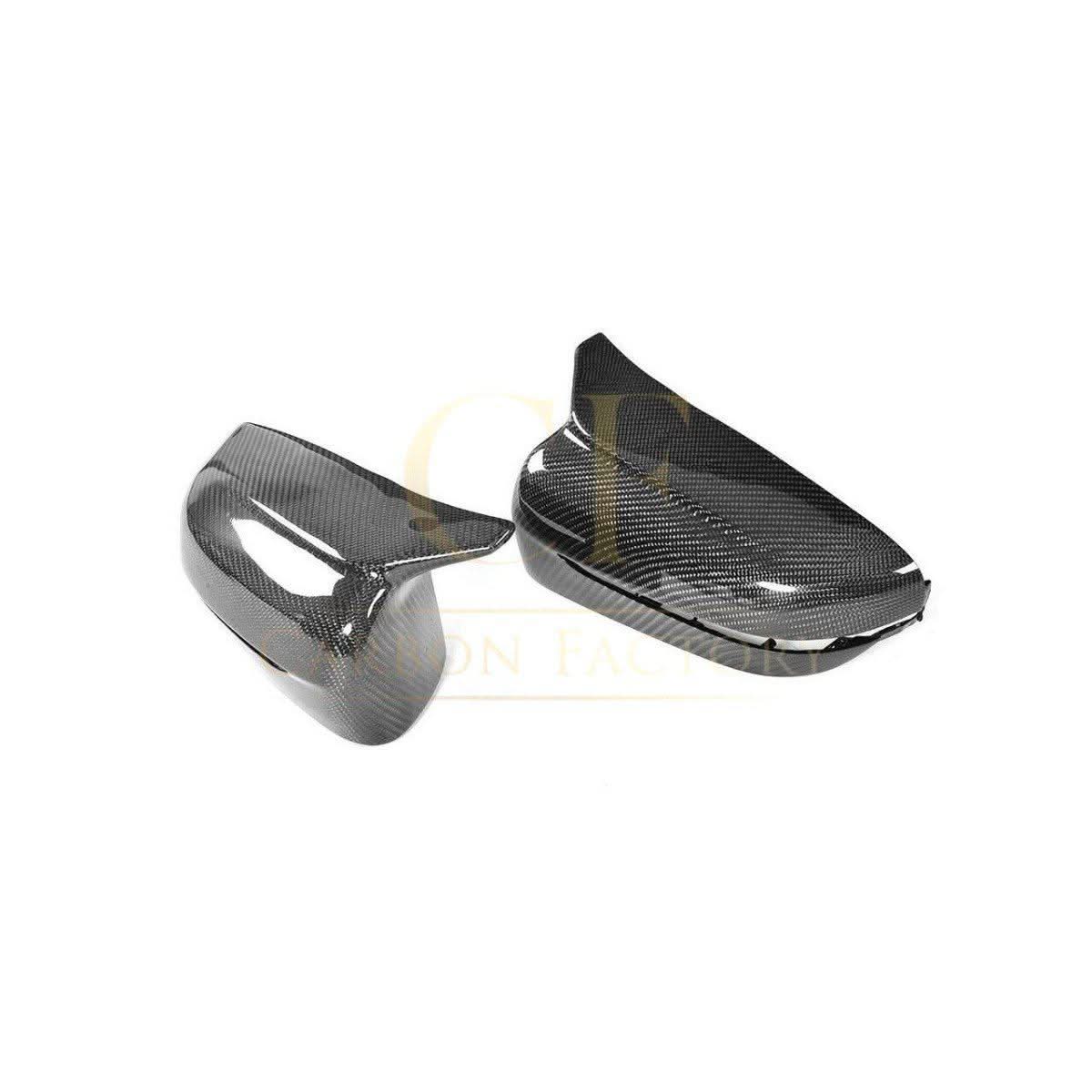MP Style Carbon Fibre / Gloss Black Replacement Mirror Covers for BMW G11 G12 7 Series 15-23 - Carbon Factory