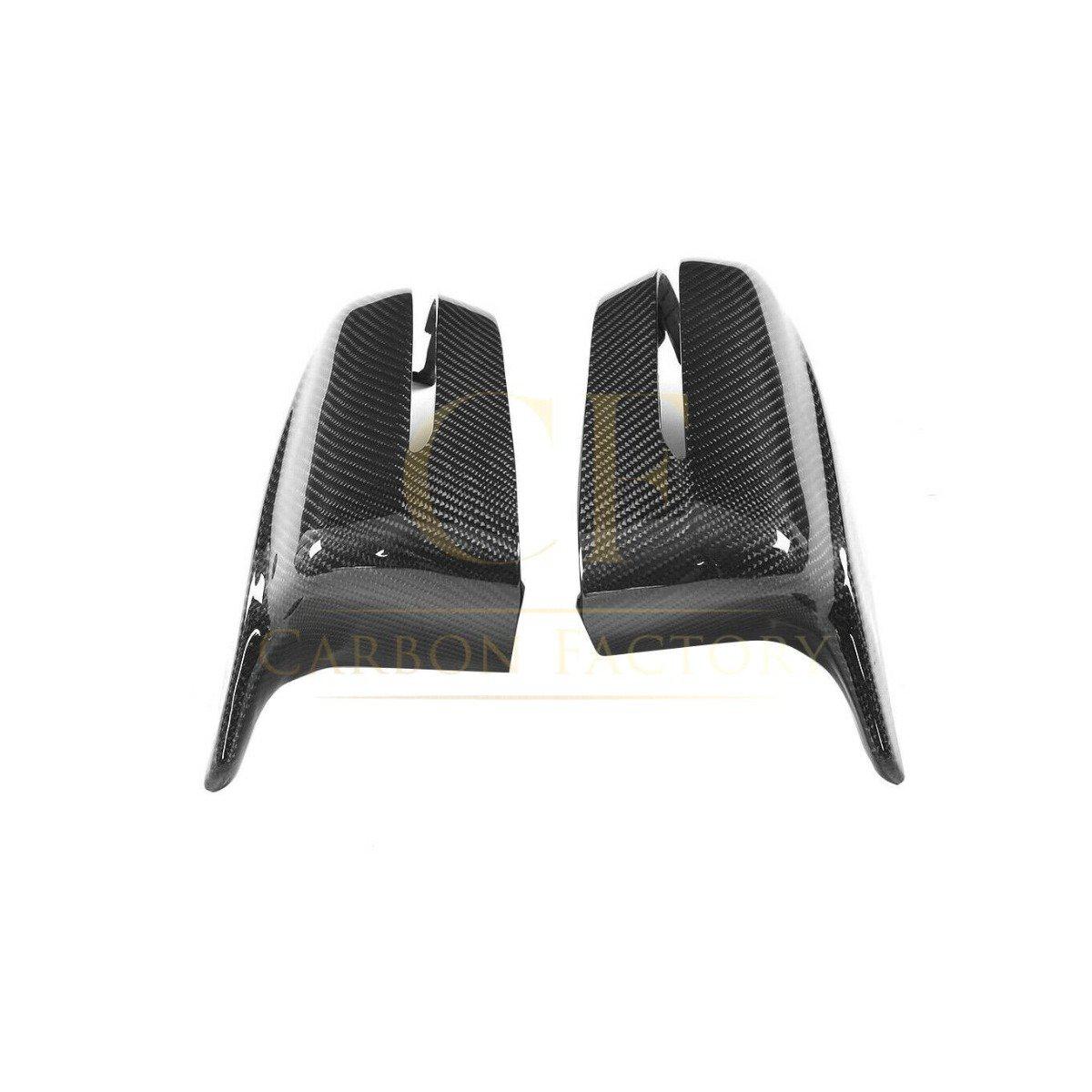 MP Style Carbon Fibre / Gloss Black Replacement Mirror Covers for BMW G11 G12 7 Series 15-23 - Carbon Factory
