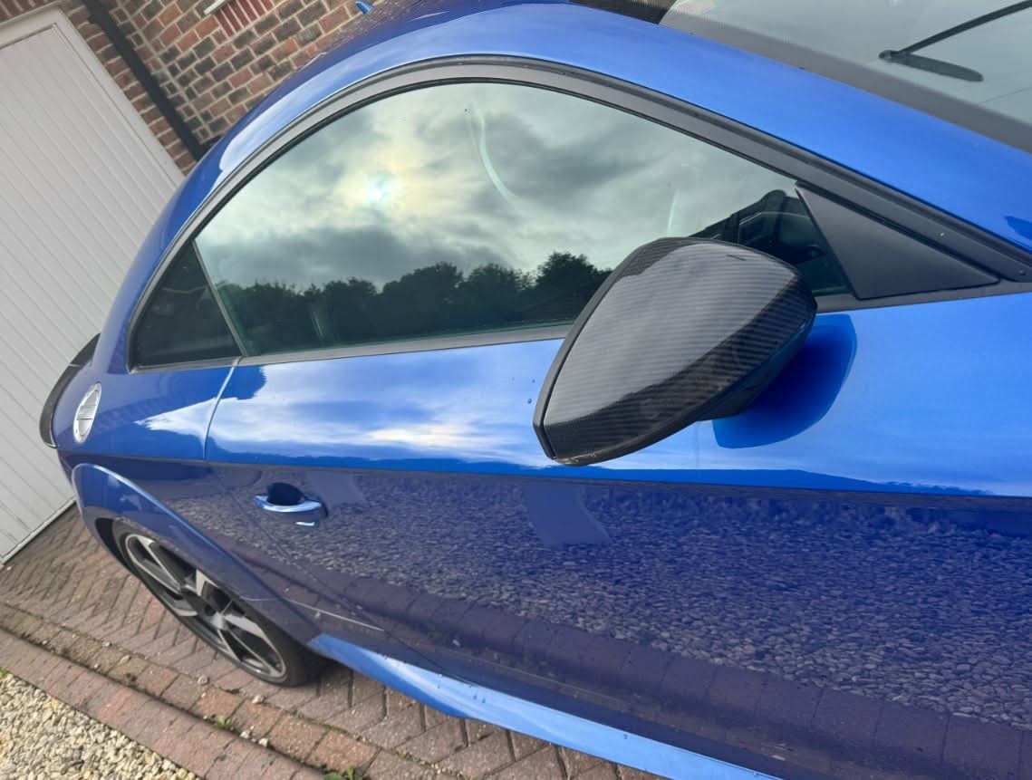 AutoTecknic Carbon Replacement Mirror Covers for 8J & Type-42 AutoTecknic Carbon Replacement Mirror Covers for 8J & Type-42