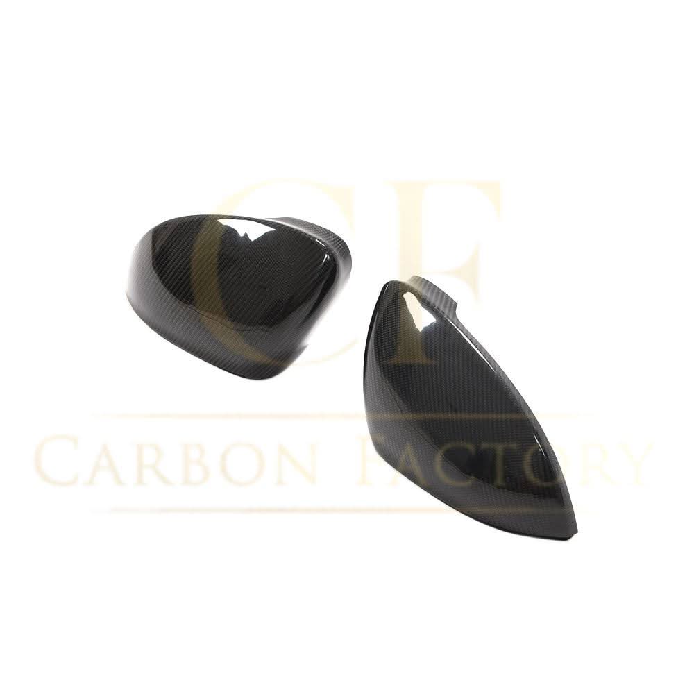 Carbon Fibre Replacement Mirror Covers for VW Golf MK8 inc GTI & R 21-Present - Carbon Factory