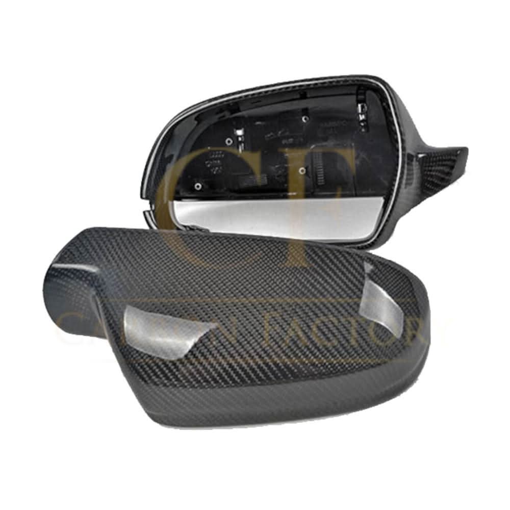 Replacement Carbon Fibre Mirror Covers for Audi A4 S4 RS4 B8.5 13-15 - Carbon Factory