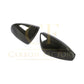 Replacement Carbon Fibre Mirror Covers for Audi C8 A6 RS6 A7 A8 LHD 19-23 - Carbon Factory