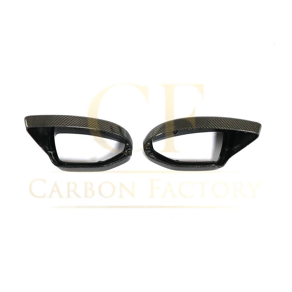 Replacement Carbon Fibre Mirror Covers for Audi C8 A6 RS6 A7 A8 LHD 19-23 - Carbon Factory