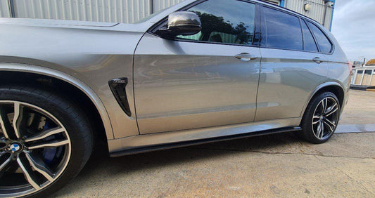 3D Style Carbon Fibre Side Skirts for BMW F15 X5 F16 F85 X5M F86 X6M 13-18 - Carbon Factory