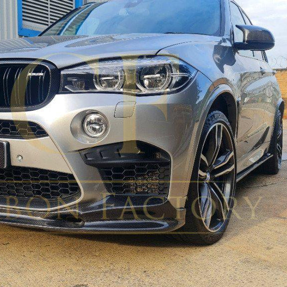 3D Style Carbon Fibre Side Skirts for BMW F15 X5 F16 F85 X5M F86 X6M 13-18 - Carbon Factory