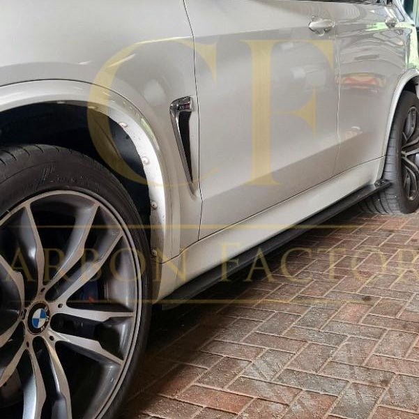 3D Style Carbon Fibre Side Skirts for BMW F15 X5 F16 F85 X5M F86 X6M 13-18 - Carbon Factory