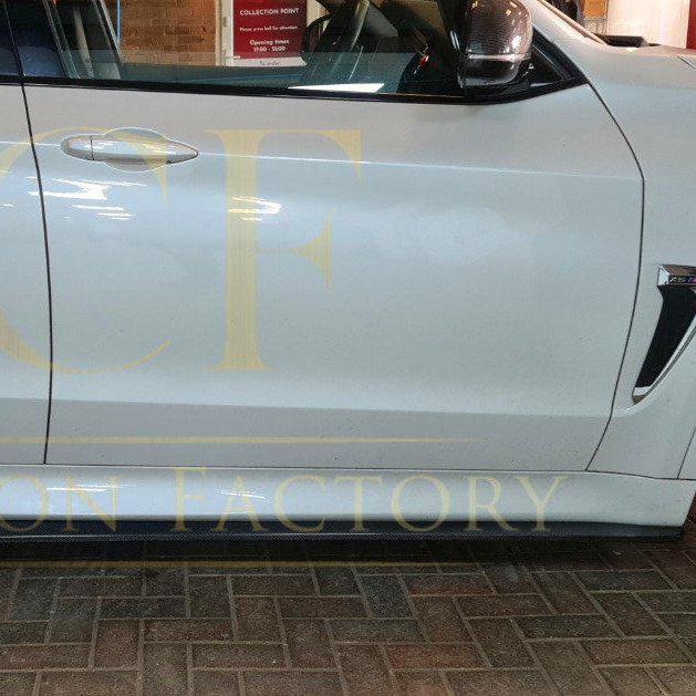 3D Style Carbon Fibre Side Skirts for BMW F15 X5 F16 F85 X5M F86 X6M 13-18 - Carbon Factory