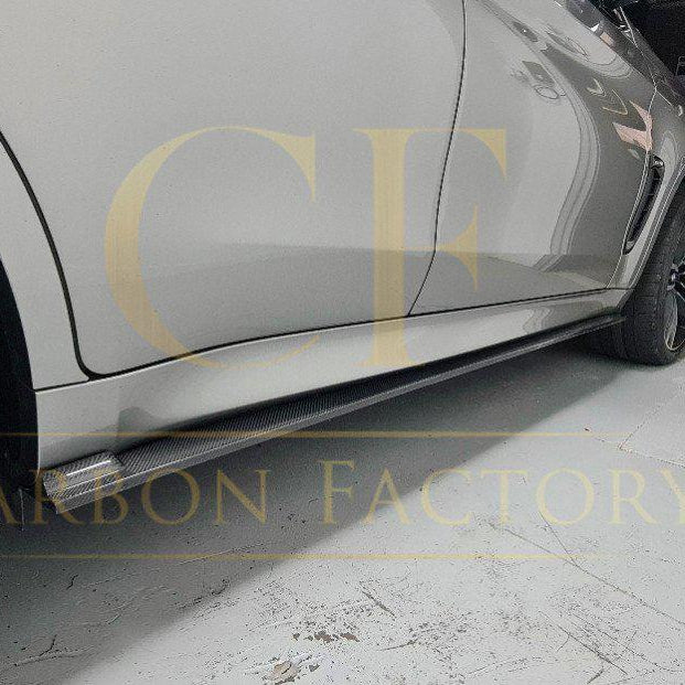 3D Style Carbon Fibre Side Skirts for BMW F15 X5 F16 F85 X5M F86 X6M 13-18 - Carbon Factory