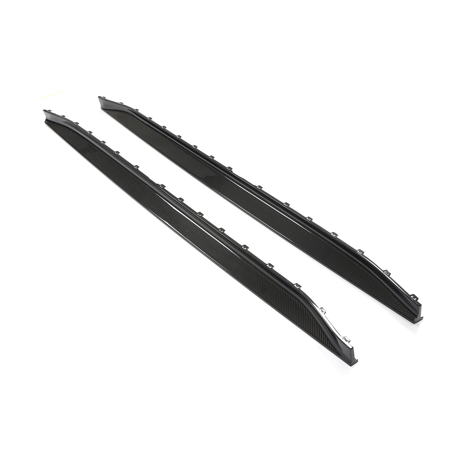3D Style Carbon Fibre Side Skirts for BMW G80 M3 21-Present - Carbon Factory