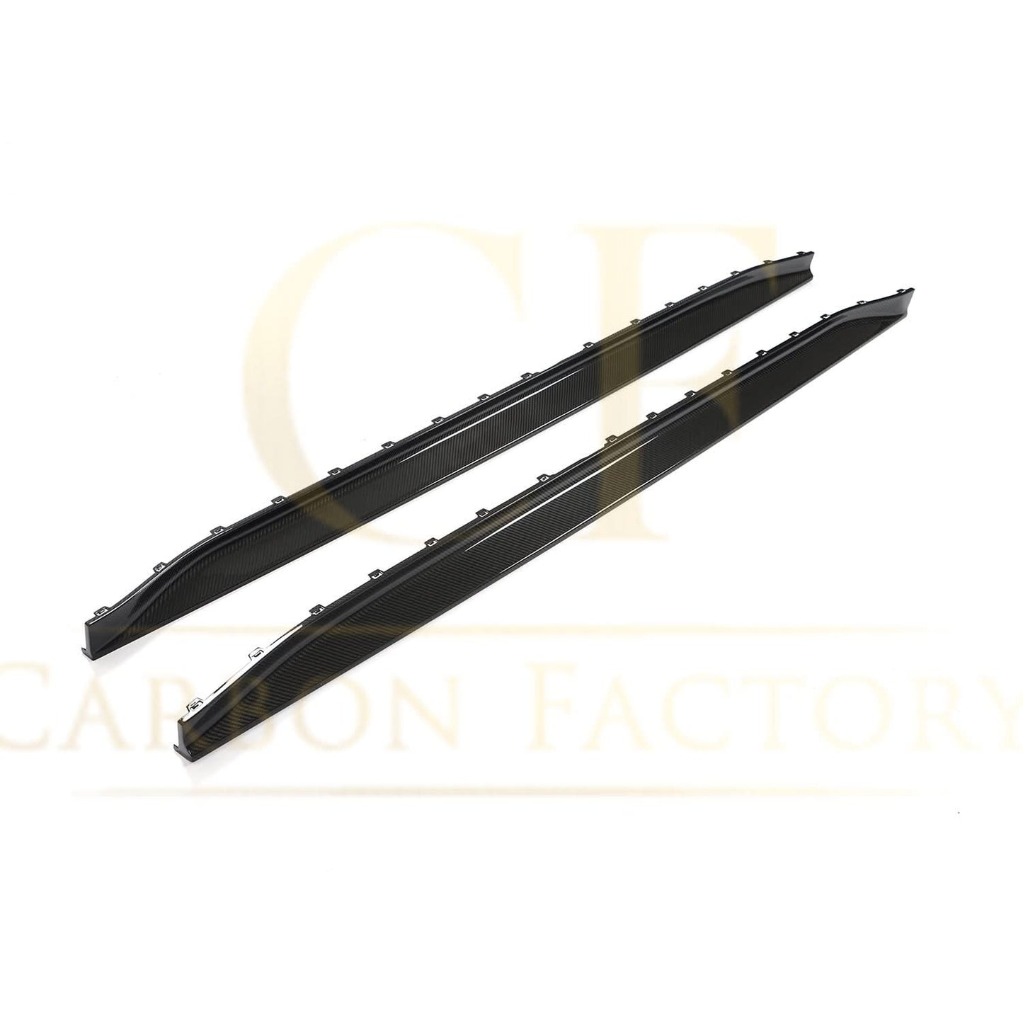 3D Style Carbon Fibre Side Skirts for BMW G80 M3 21-Present - Carbon Factory