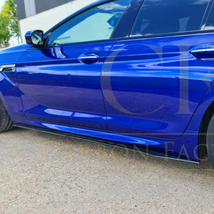Universal Carbon Fibre Side Skirts by A Style featuring sleek, lightweight carbon fiber design for enhanced vehicle aerodynamics.