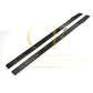 AMG Style Carbon Fibre Side Skirts for Mercedes W205 C Class & C63 15-21 - Carbon Factory