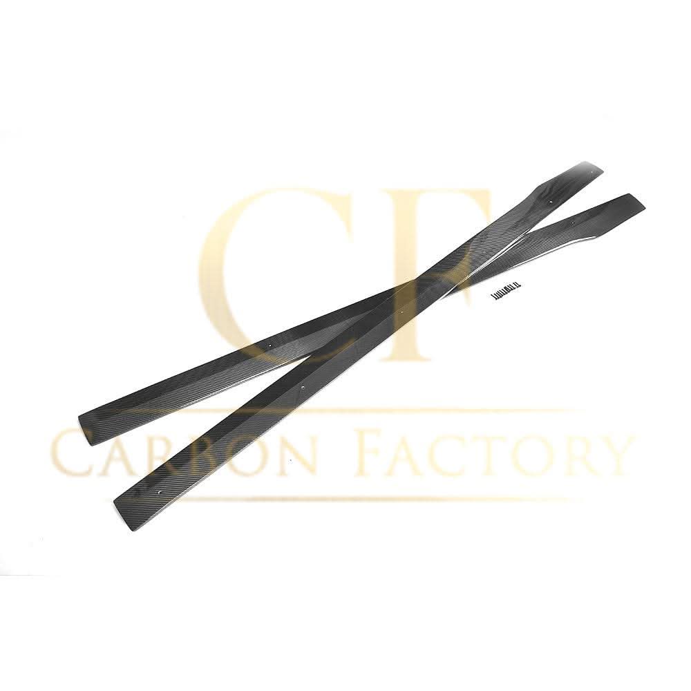AMG Style Carbon Fibre Side Skirts for Mercedes W205 C Class & C63 15-21 - Carbon Factory