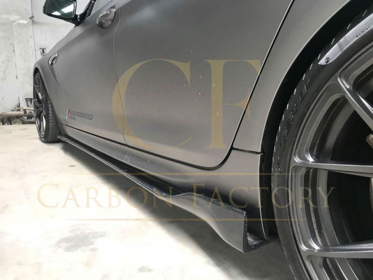 B Style Carbon Fibre Side Skirts for BMW F32 F33 F36 4 Series 14-20 - Carbon Factory