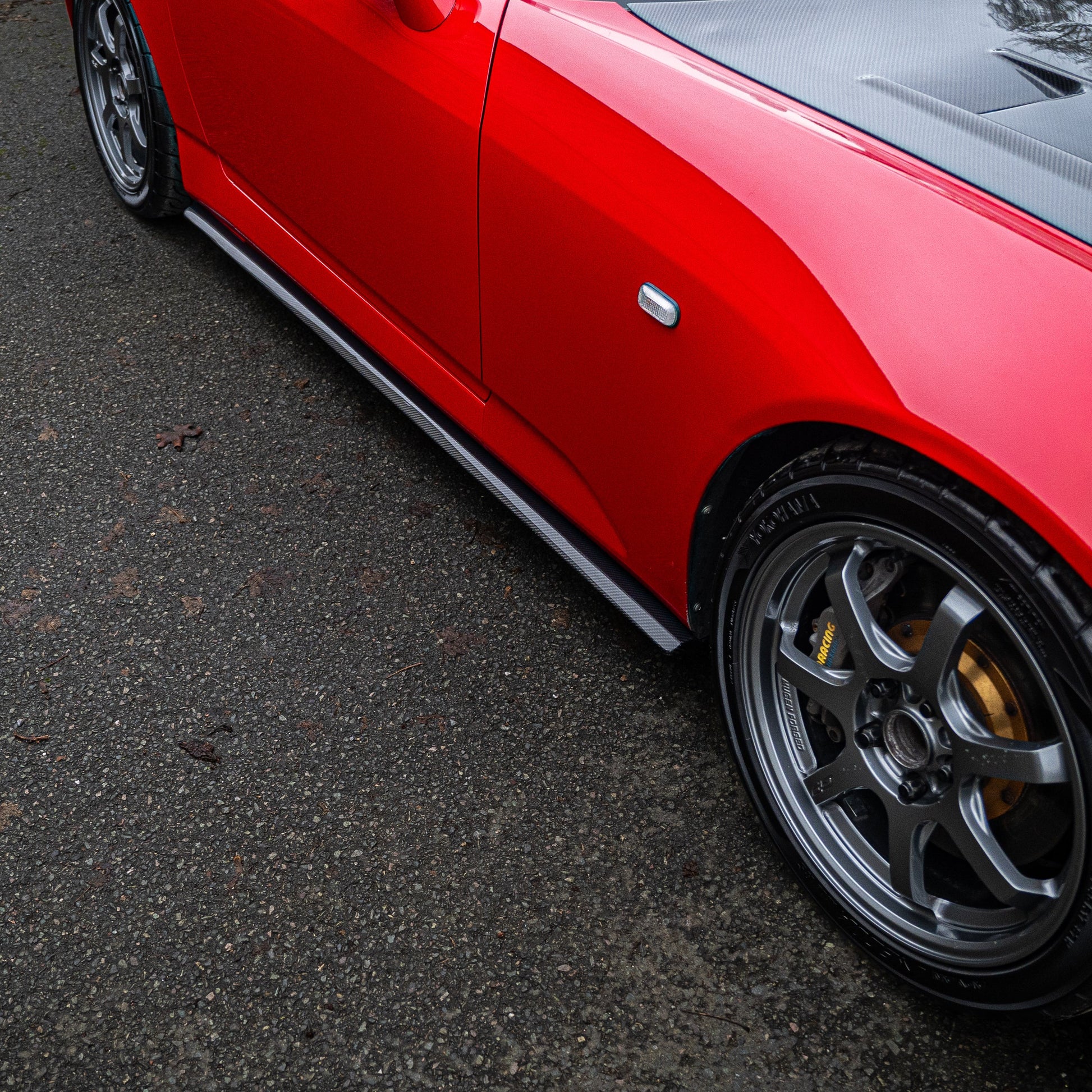 Carbon Fibre Side Skirts for Honda S2000 99-09 - Carbon Factory