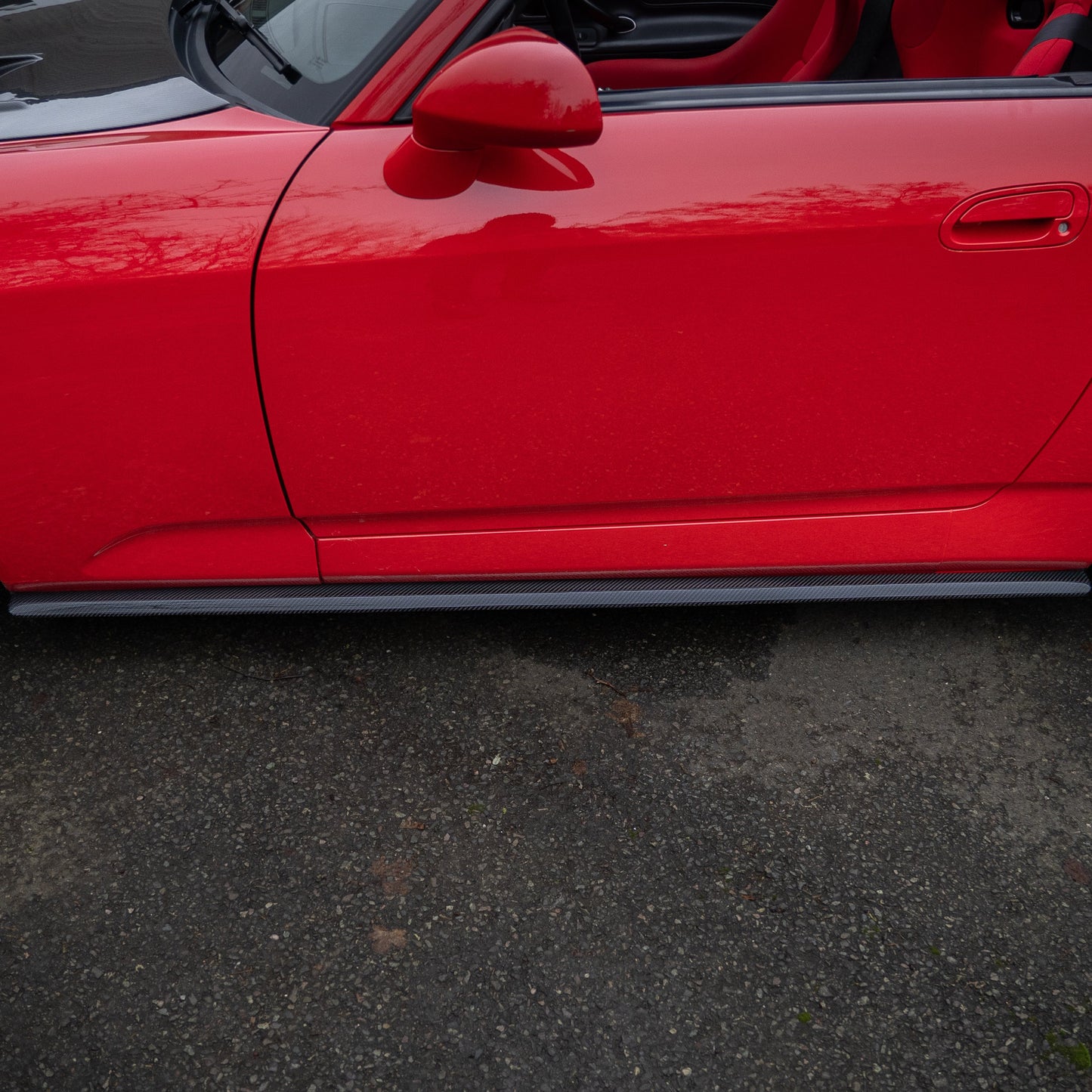 Carbon Fibre Side Skirts for Honda S2000 99-09 - Carbon Factory