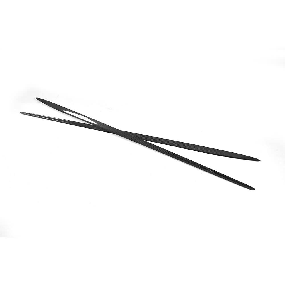 Carbon Fibre Side Skirts Trims for Mercedes C238 E Class Coupe 17-Present - Carbon Factory