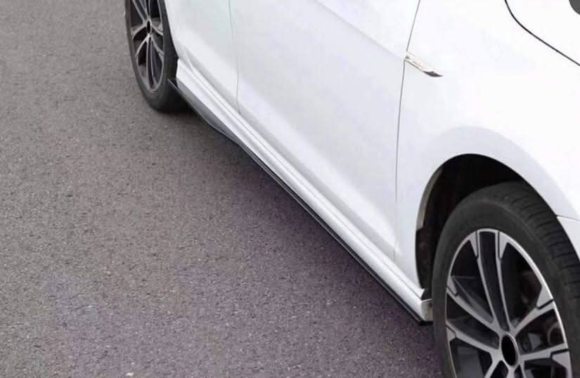 Carbon Fibre Side Skirts Trims for VW Golf MK7 MK7.5 inc GTI & R 14-20 - Carbon Factory