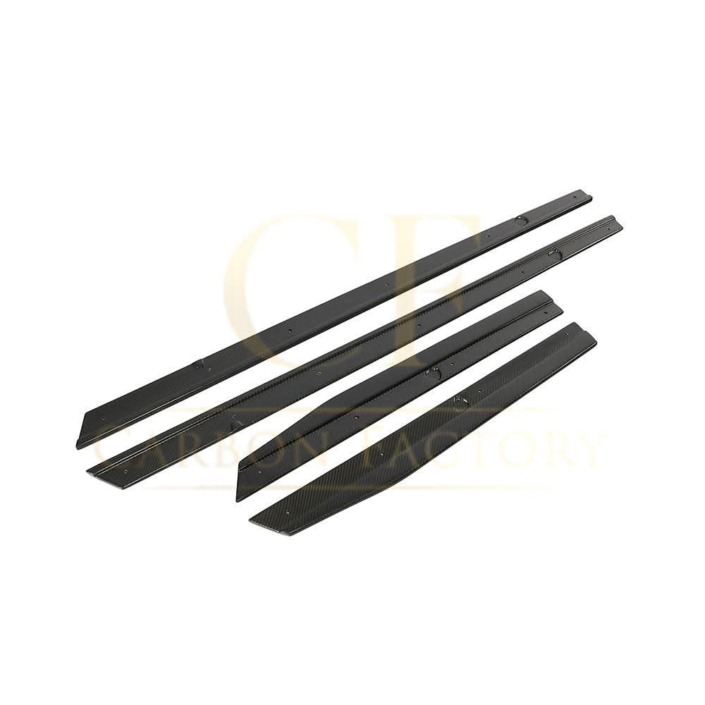 Carbon Fibre Side Skirts Trims for VW Golf MK7 MK7.5 inc GTI & R 14-20 - Carbon Factory