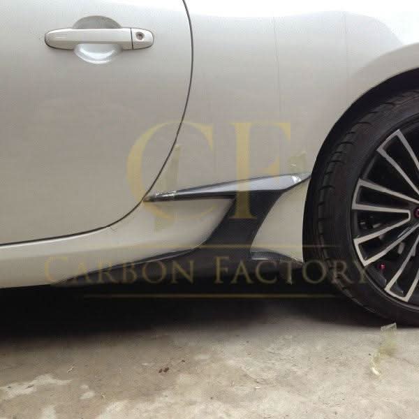 Carbon Fibre Side Trims for Toyota GT86 12-20 - Carbon Factory