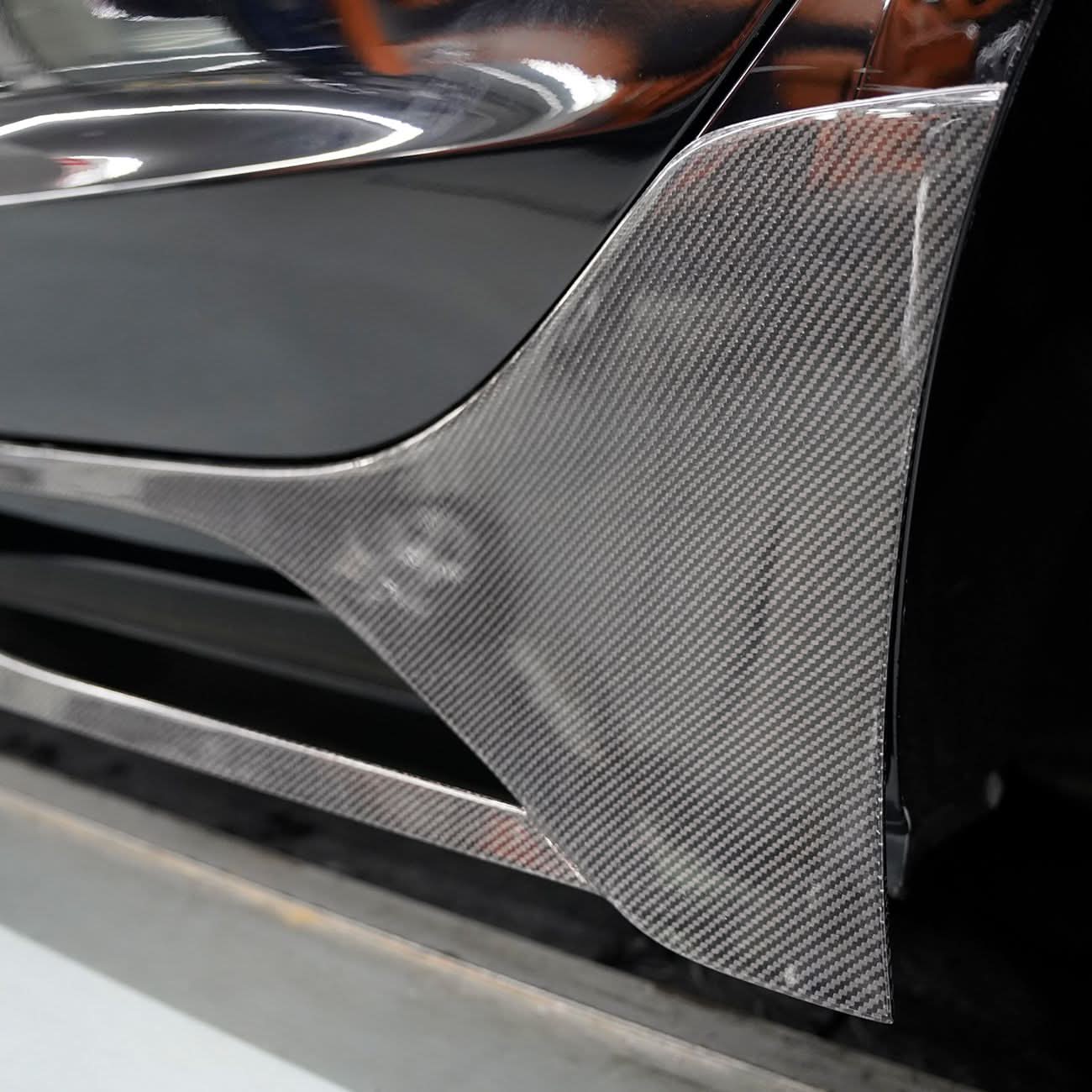 CS Style Carbon Fibre Side Skirts for Tesla Model 3 16-23 - Carbon Factory