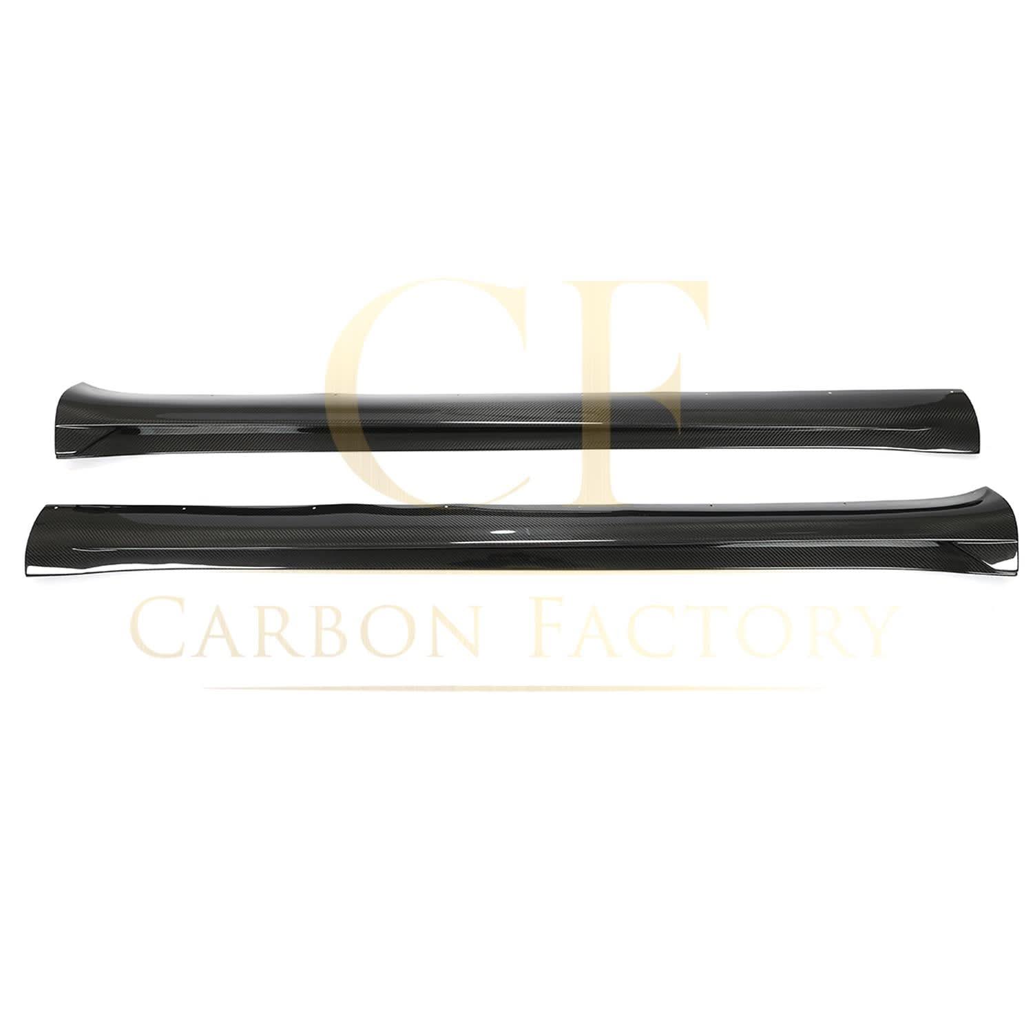 CS Style Pre-Preg Carbon Fibre Side Skirts for Tesla Model Y 19-23 - Carbon Factory