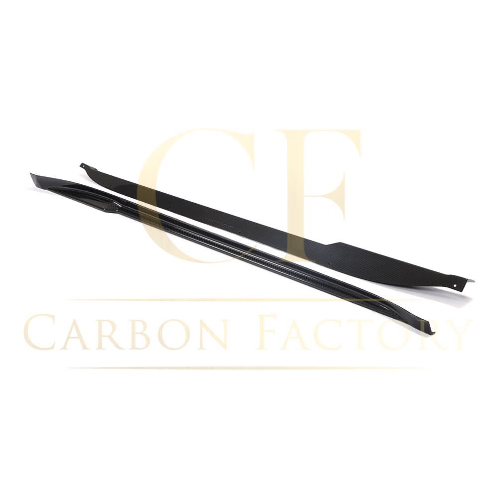 ED Style Carbon Fibre Side Skirts for Porsche 911 992 Carrera 4 / 4S 19-22 - Carbon Factory