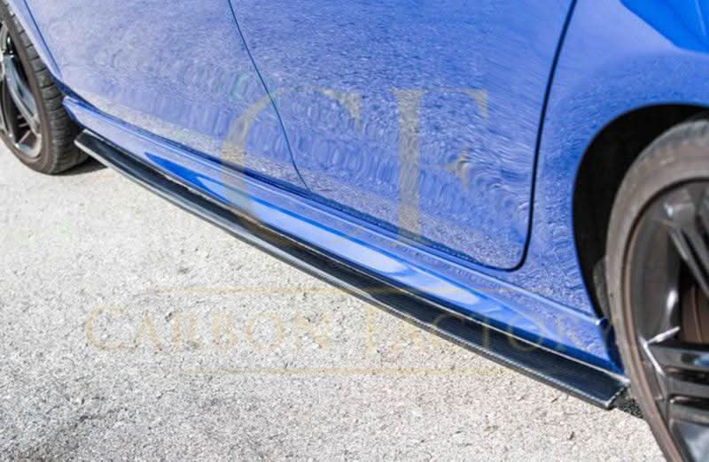 EXO Style Carbon Fibre Side Skirts for VW Golf MK6 R20 08-13 - Carbon Factory