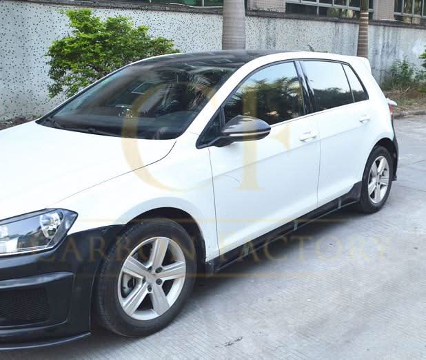 JP Style Carbon Fibre Side Skirts for VW Golf MK7 14-17 - Carbon Factory